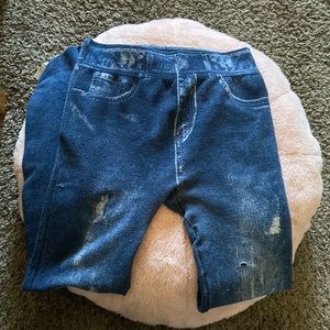 Jean Leggings!!